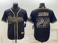 Men's Las Vegas Raiders Josh Jacobs #28 Black Player Jersey1 Joint Edition