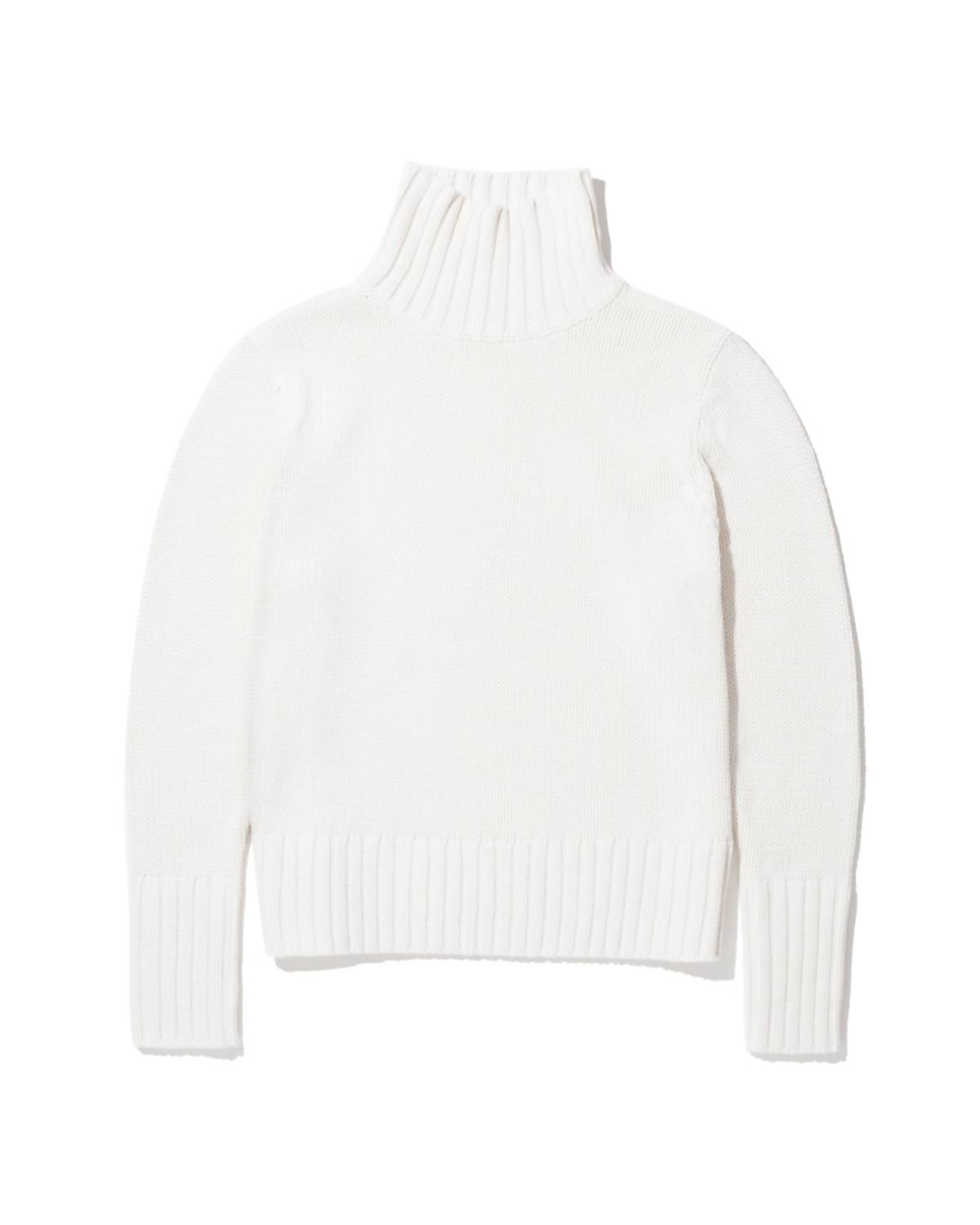The Louis Turtleneck Sweater In Cream