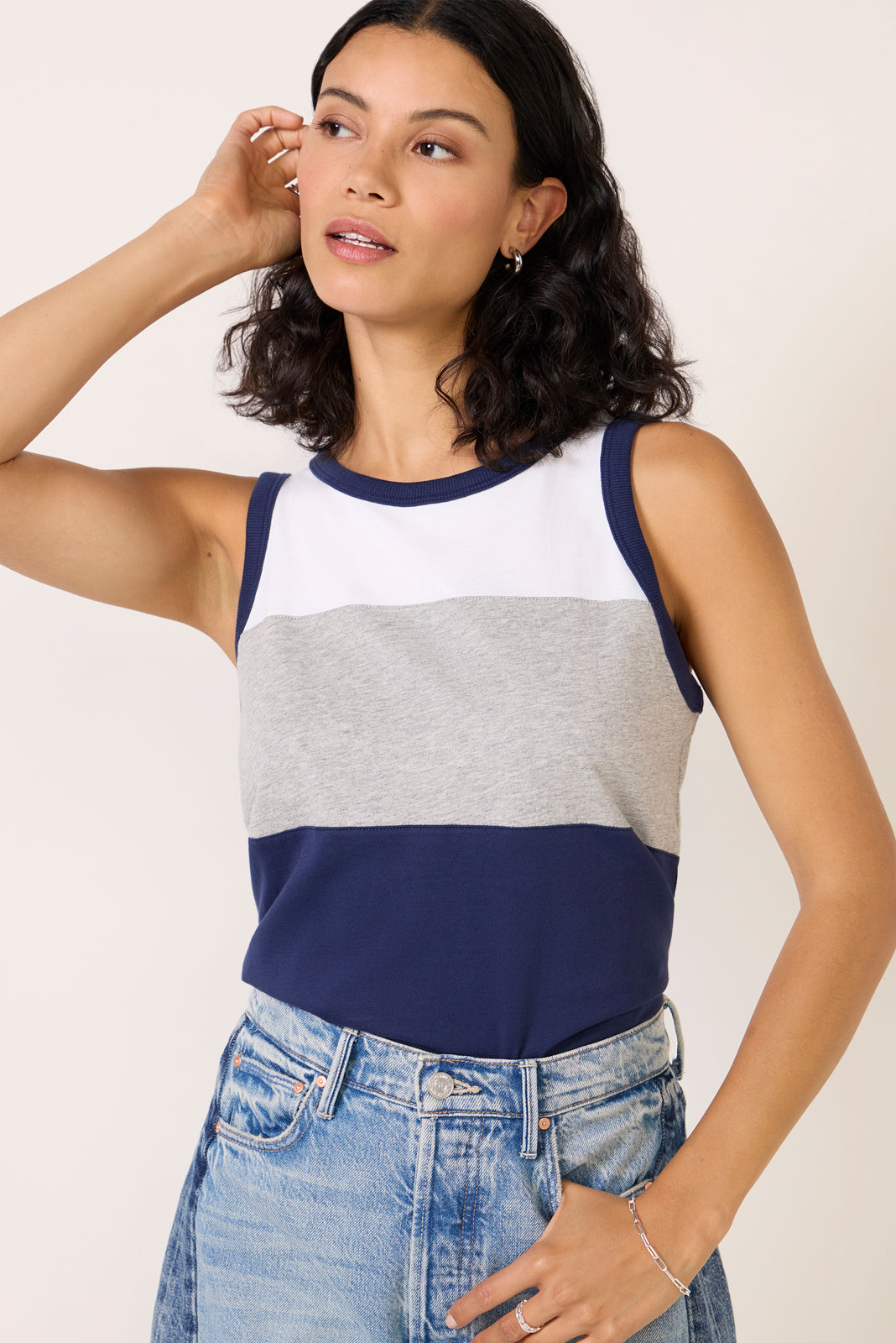 Women's Cass Color Block Tank Top