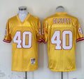 Men's Tampa Bay Buccaneers Mike Alstott Mitchell & Ness Yellow Legacy Replica Jersey1