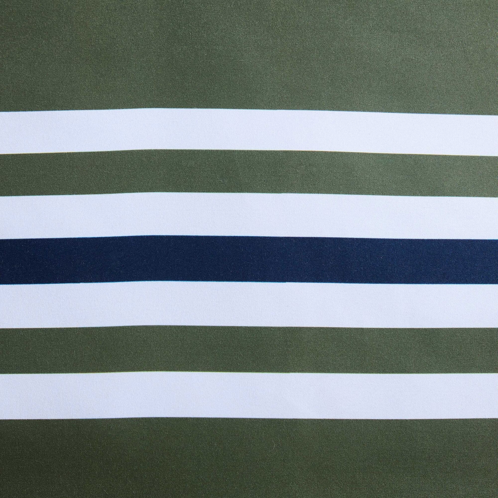 Nautica Uphaul Stripe Green King Comforter Set