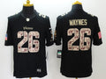 Men's Minnesota Vikings Trae Waynes #26 Black Game Player Jersey1