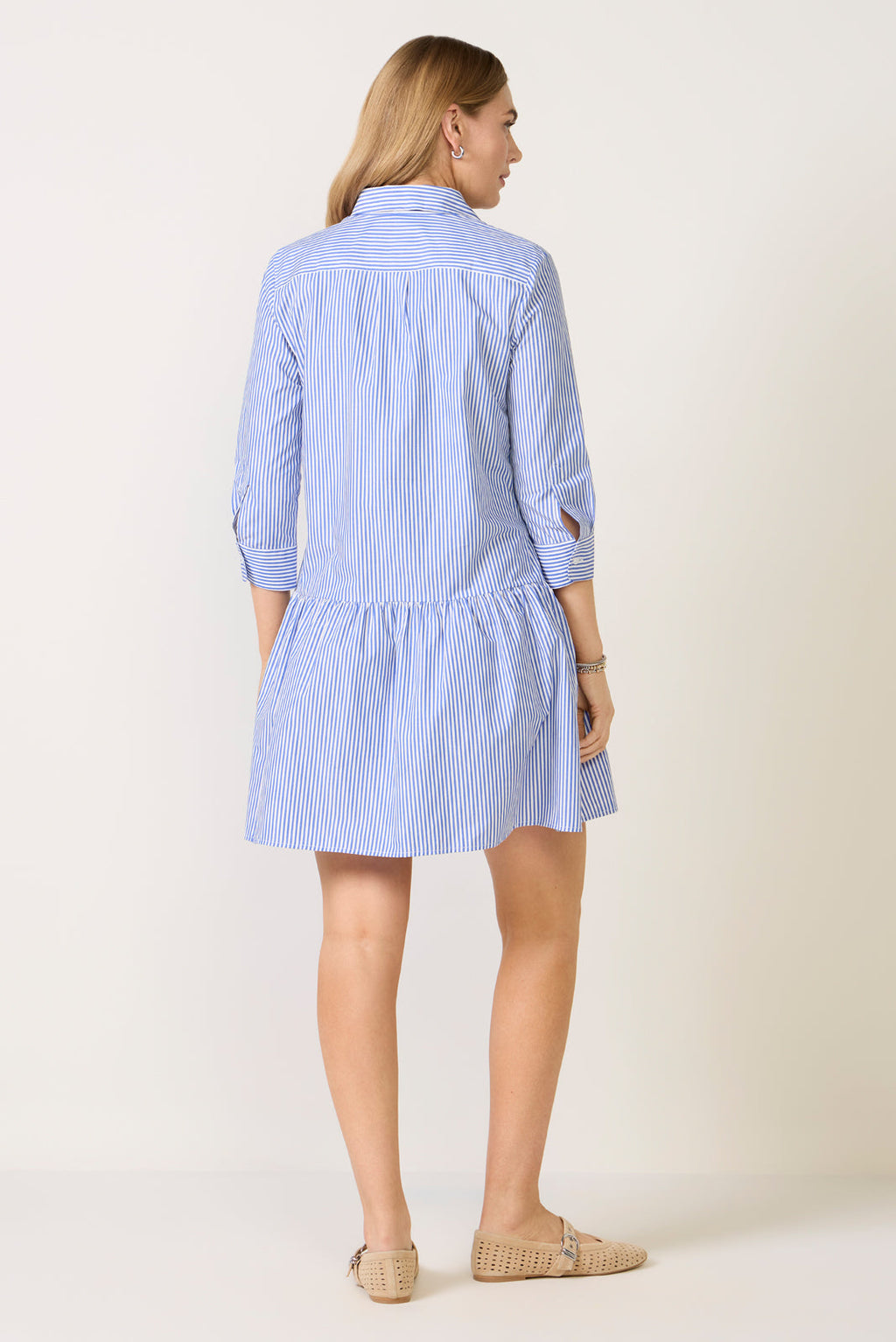 Women's The Drop Waist Shirt Dress