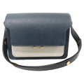 Multi Color Saffiano Gold Plated Trunk Medium Shoulder Bag