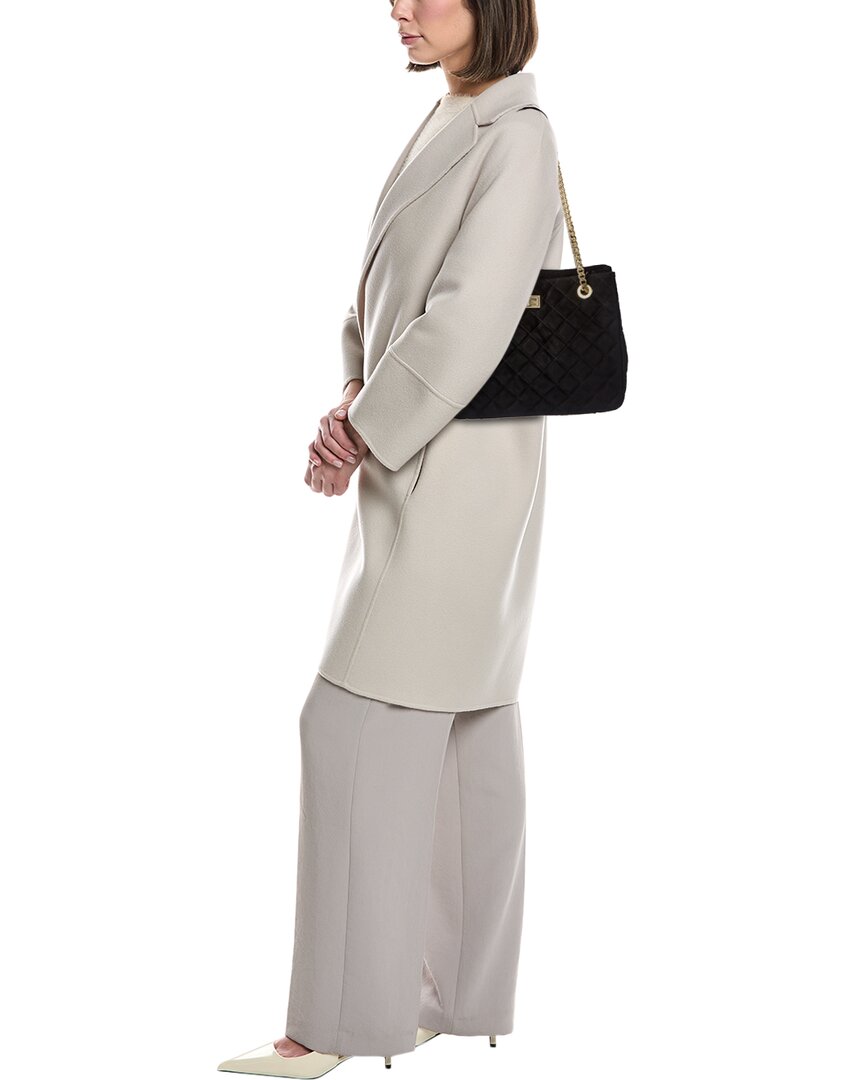 Isabella Rossetti Ravenna Suede Handbag