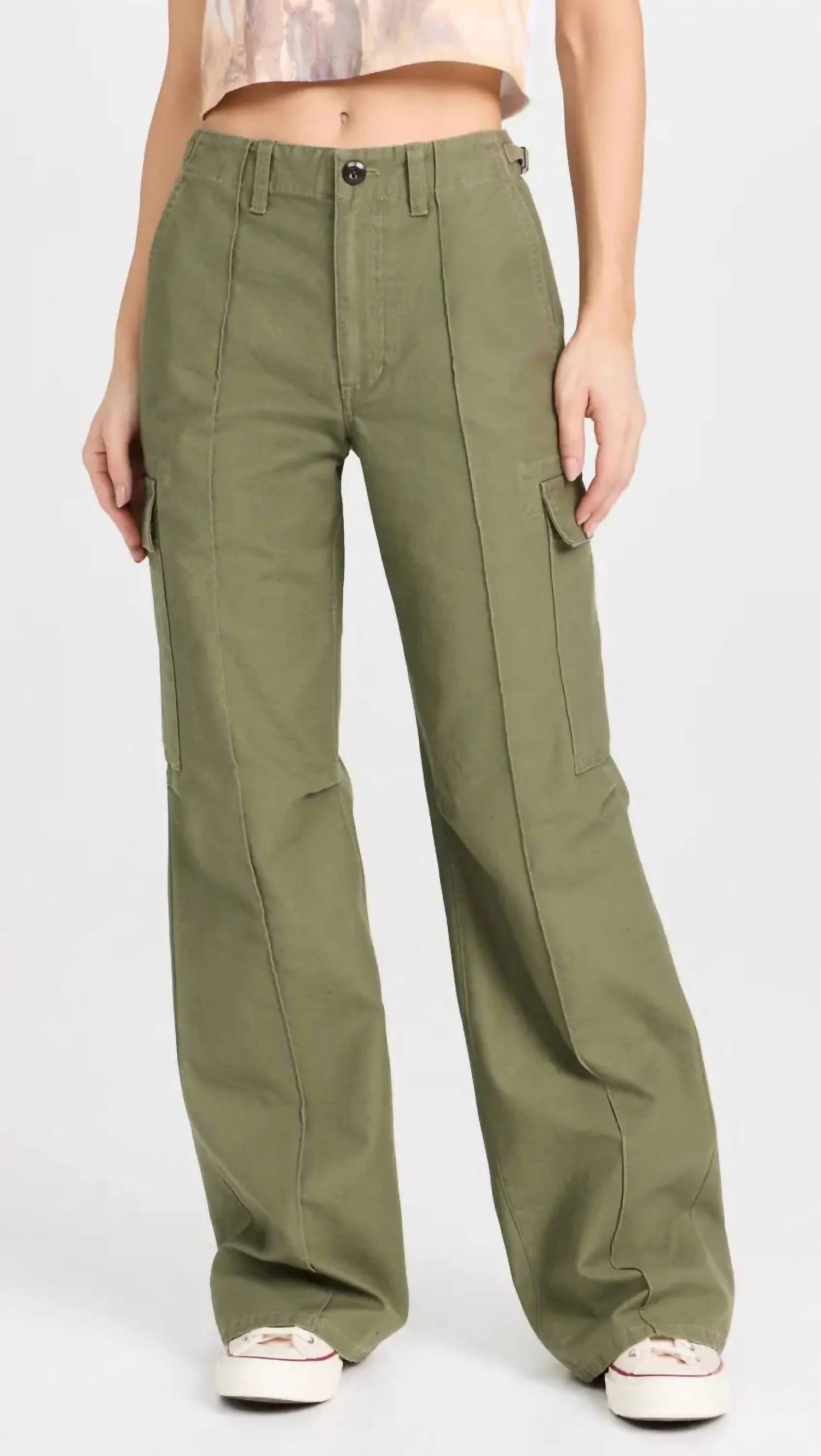 Military Trouser In Green