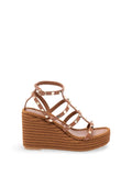 Valentino Garavani Women `Rockstud Torchon` Wedge Espadrillas