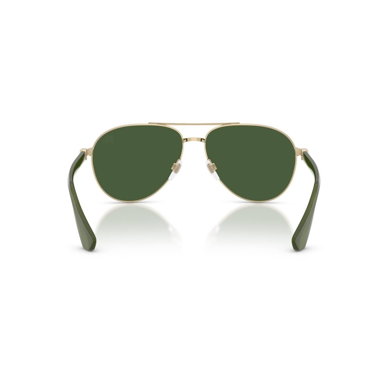 Men's Pilot Sunglasses In Light Gold