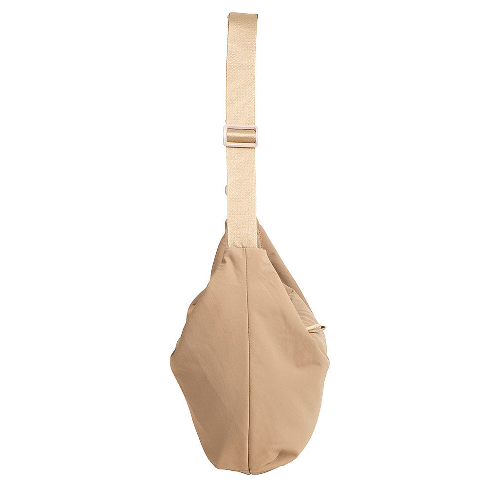 Lightweight Solid Slouchy Sling Shoulder Crossbody Bag