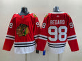 Men's Chicago Blackhawks Connor Bedard #98 Red Home Breakaway Player jersey