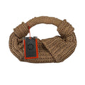 Women's Raffia Lopsy Bag In Tan