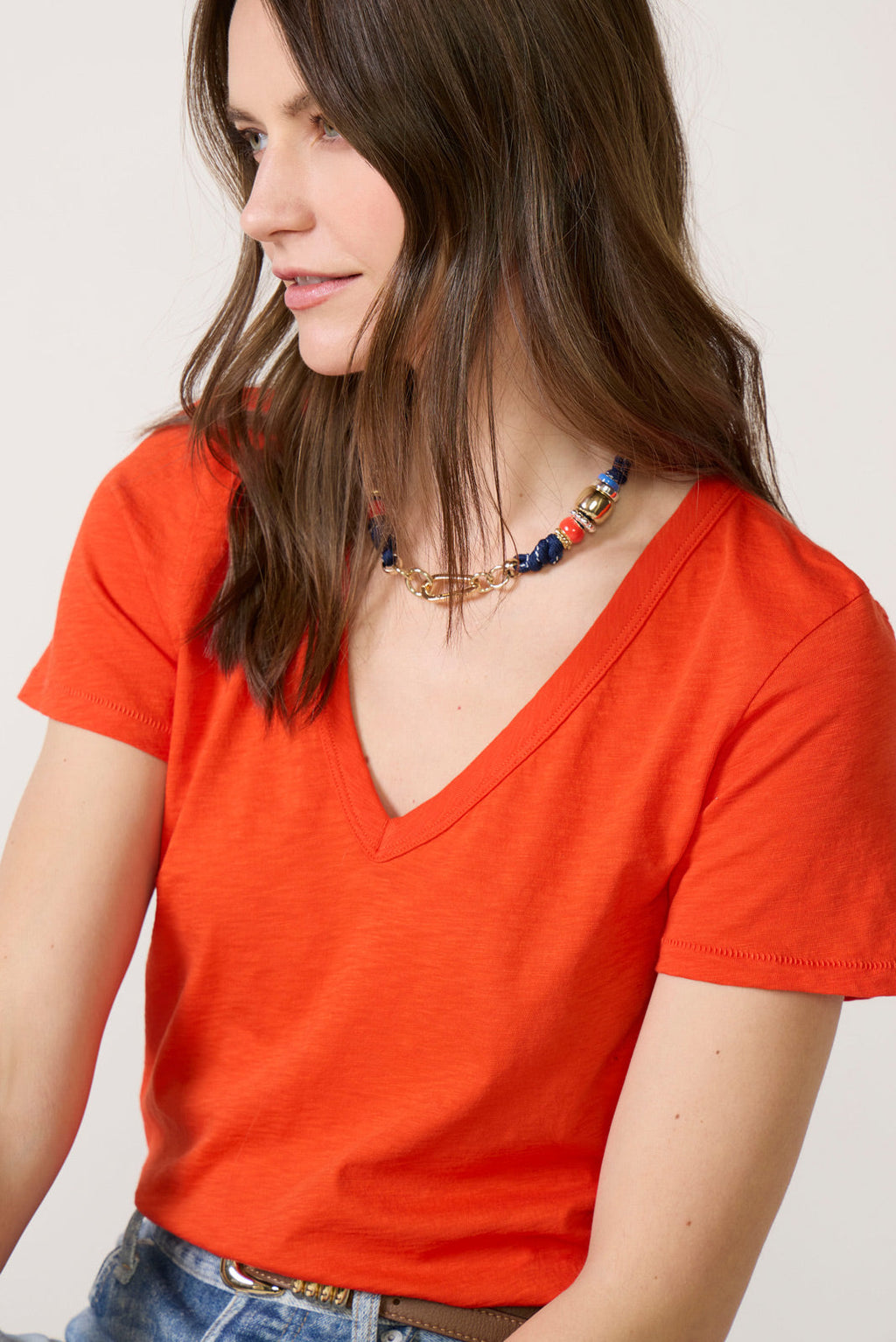 Women's The Slub Vee T-Shirt