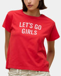 Shania Twain Lets Go Girls Tee In Ruby Red