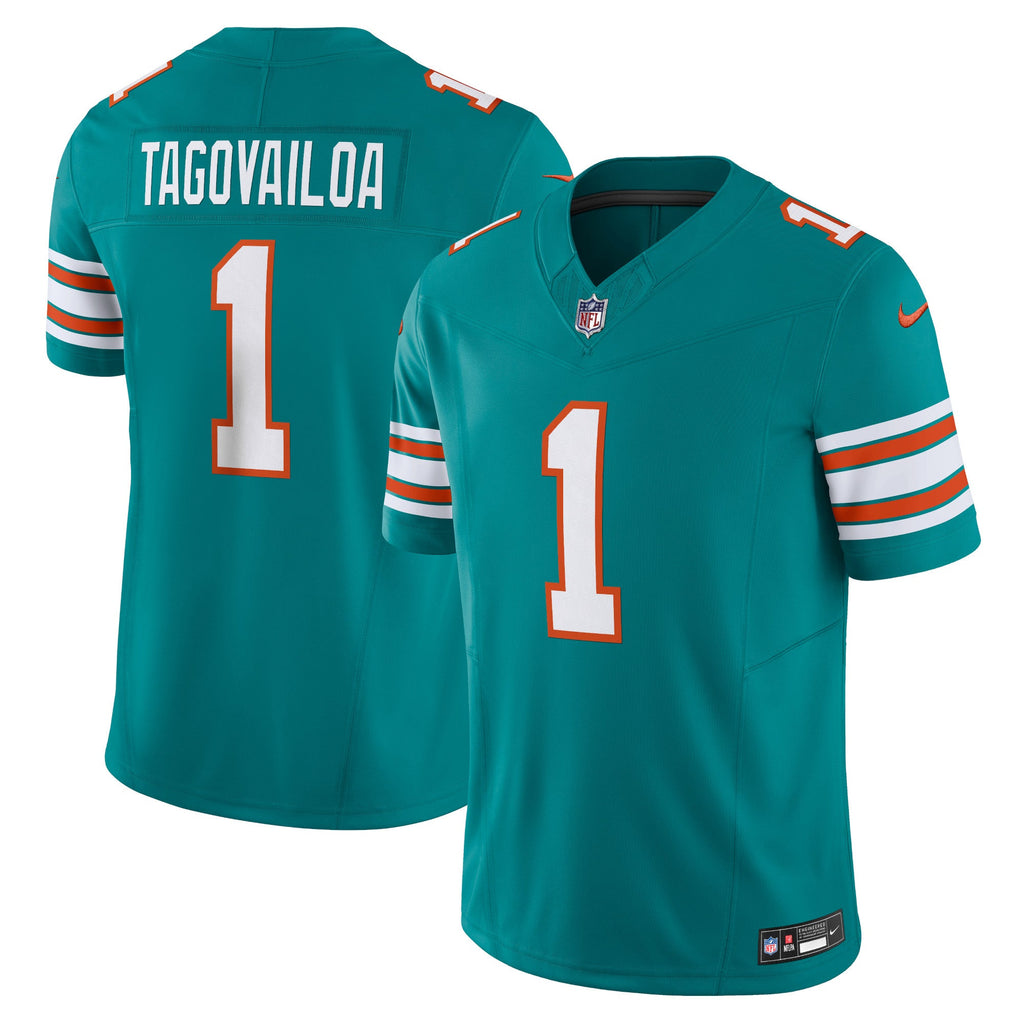 Miami Dolphins Tua Tagovailoa Aqua Vapor F.U.S.E. Limited Jersey