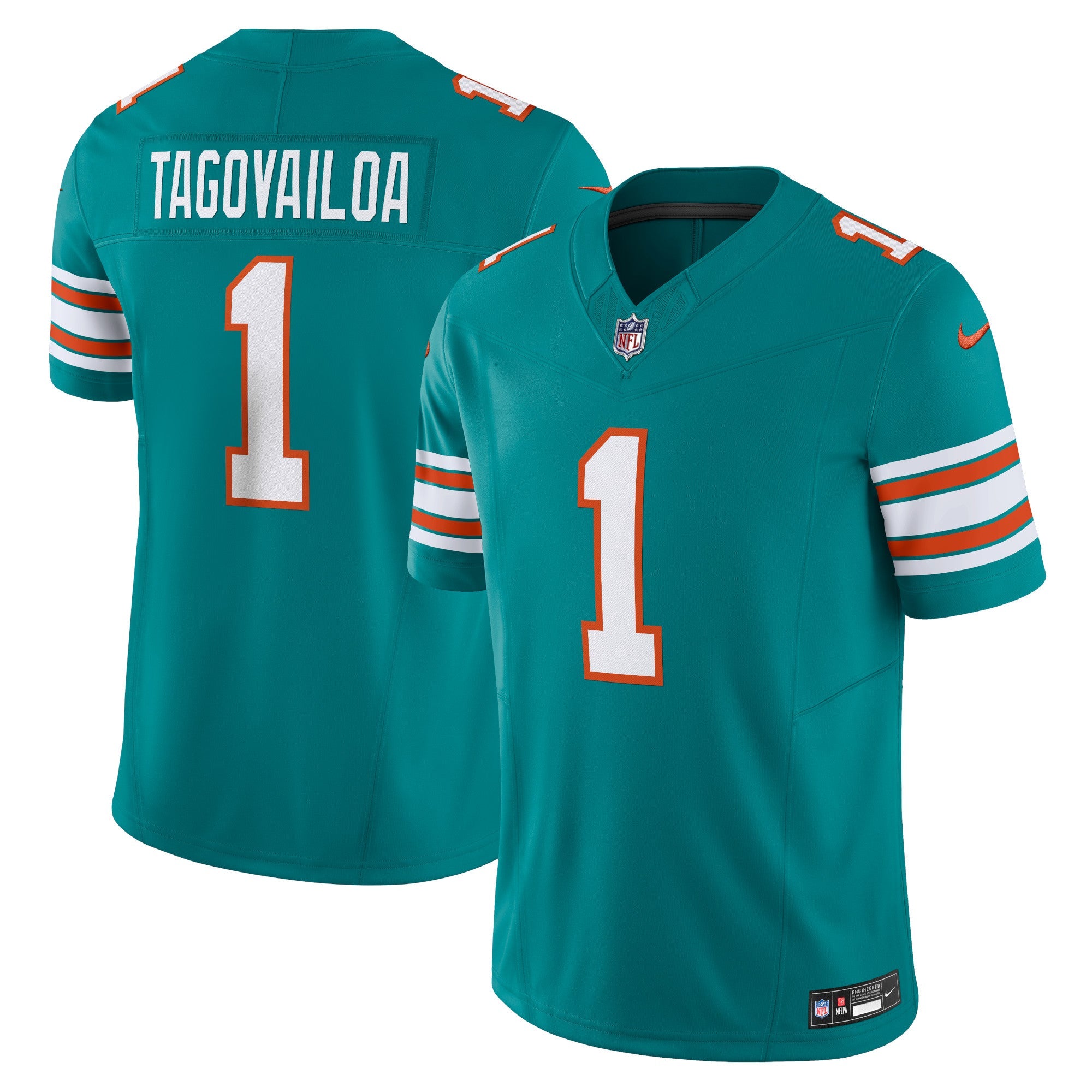 Miami Dolphins Tua Tagovailoa Aqua Vapor F.U.S.E. Limited Jersey