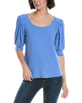 CeCe Shirred Top