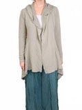 Hooded Jacket In Basalm Green