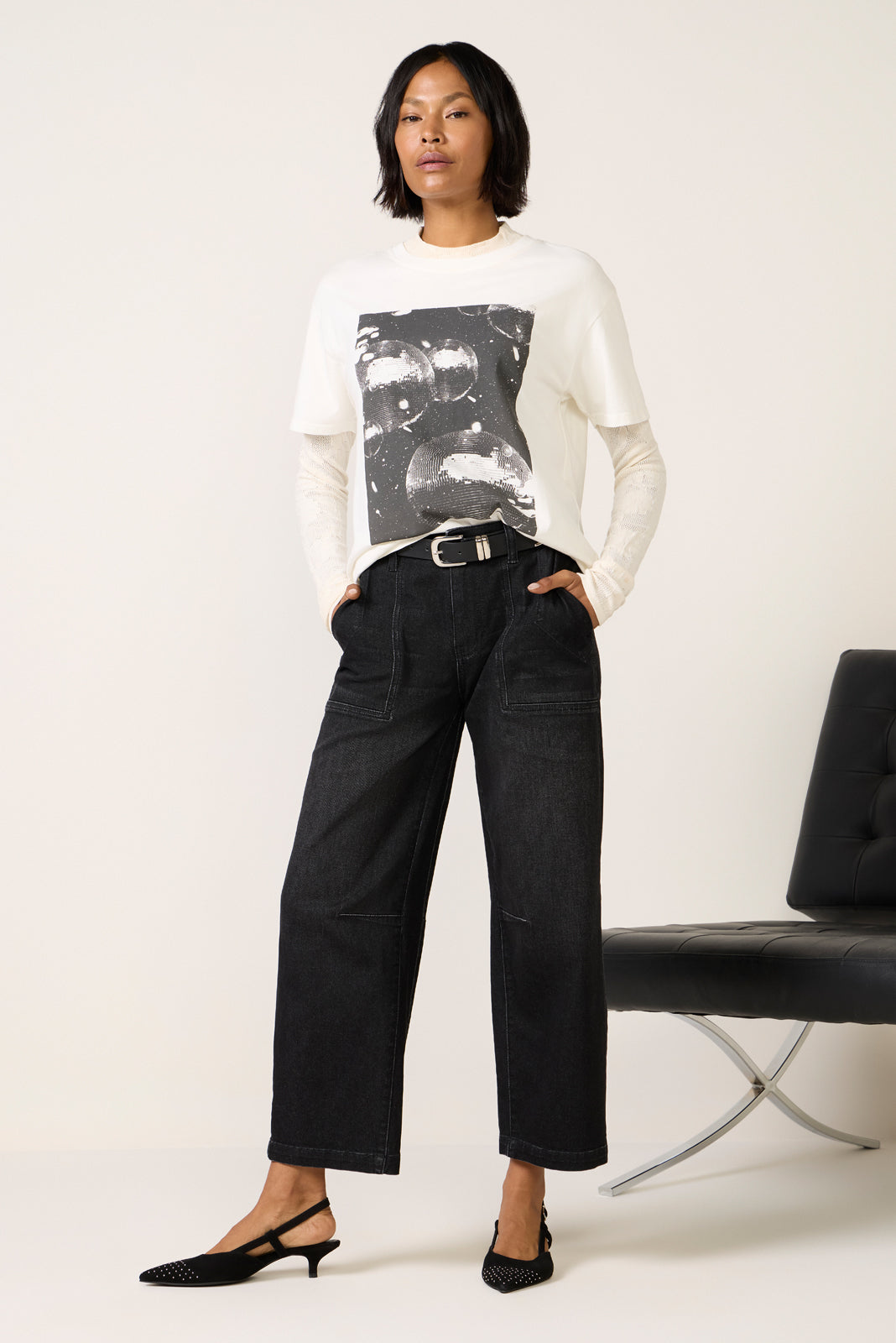 Women's Ashton Barrel Jean