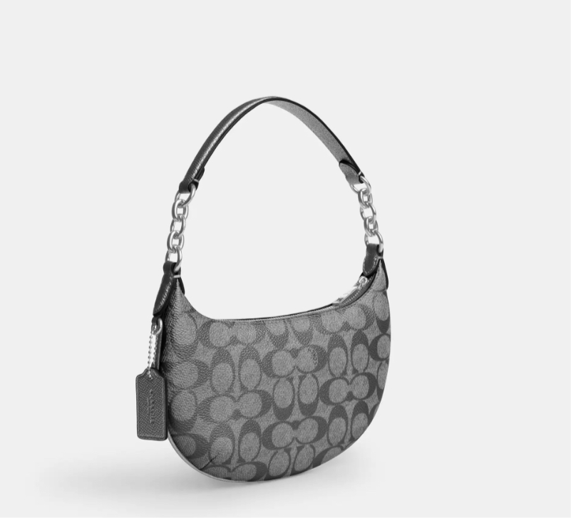 NWT Coach Mini Payton Bag In Signature Canvas & Leather