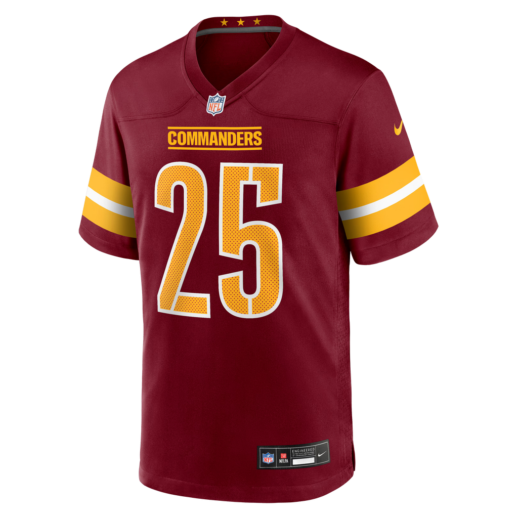 Washington Commanders Darnell Savage Burgundy Team Game Jersey