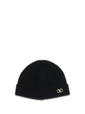 Valentino Garavani Men Vlogo Beanie In Cashmere
