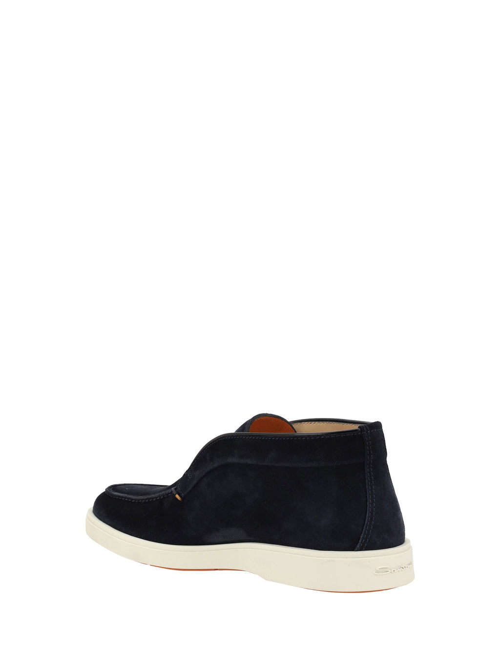 Santoni Men Desert Suede Ankle Boots