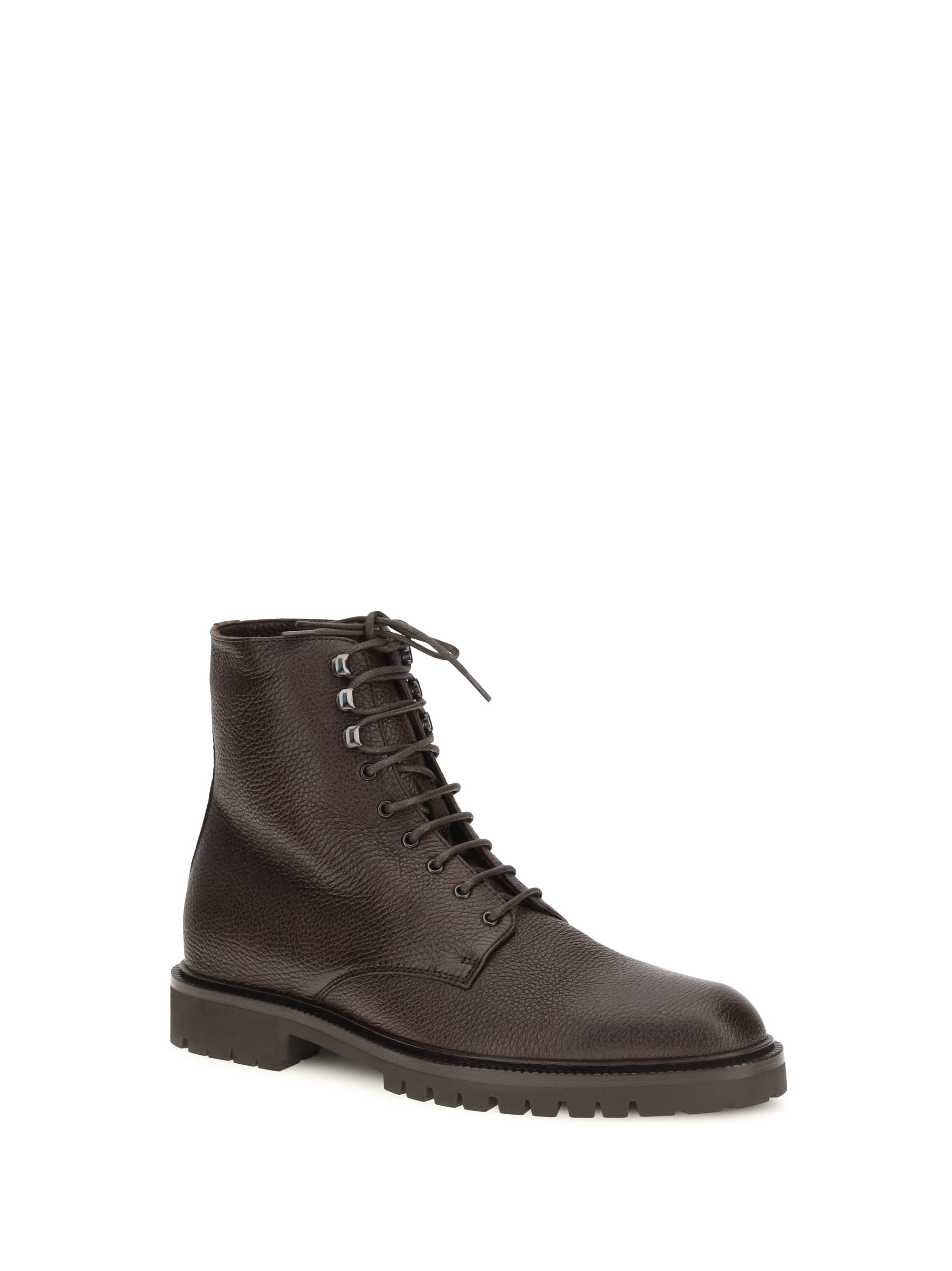 Brunello Cucinelli Men Lace-Up Ankle Boots
