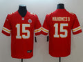 Men's Kansas City Chiefs Patrick Mahomes II #15 Red Player Game Jersey1