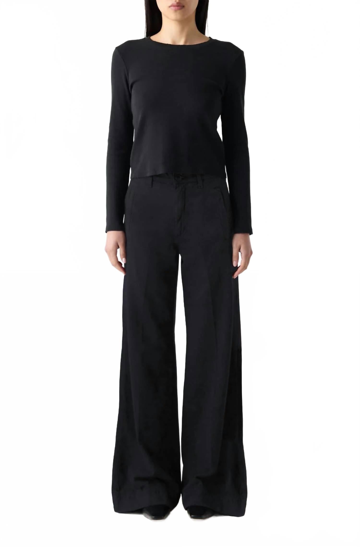 Frida Trouser In Vintage Black