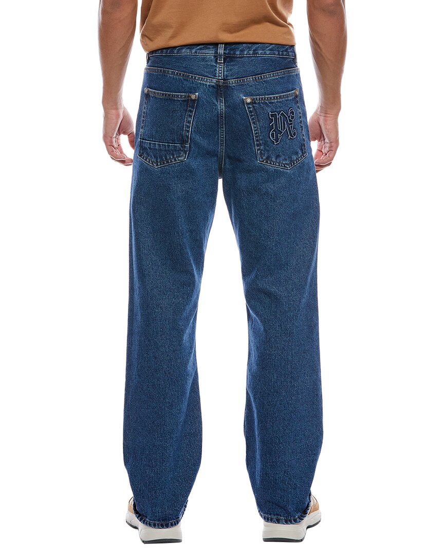 Palm Angels Straight Medium Wash Jean