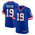 New York Giants Jameis Winston Royal Alternate 2 Game Jersey