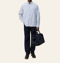 Kolton Stripe Basketball Shirt In Allure