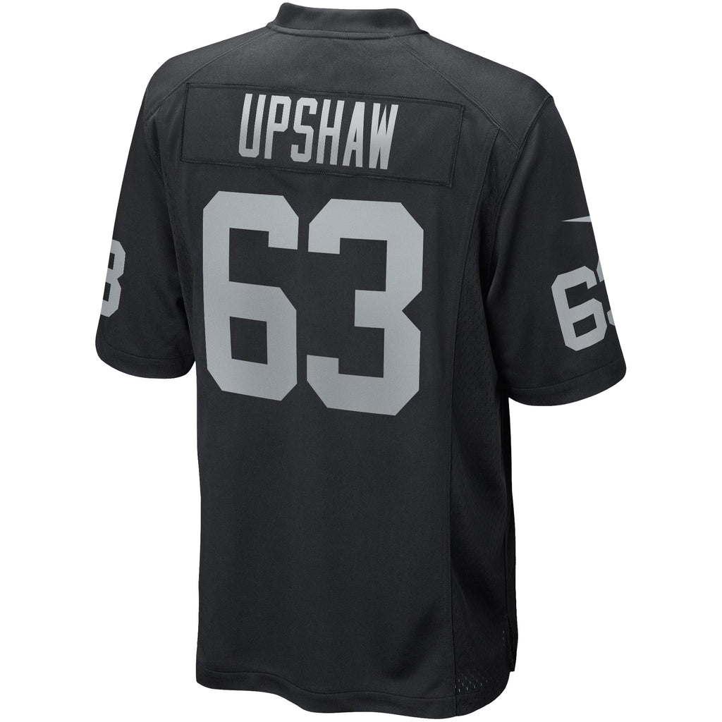 Las Vegas Raiders Gene Upshaw Black Game Retired Player Jersey