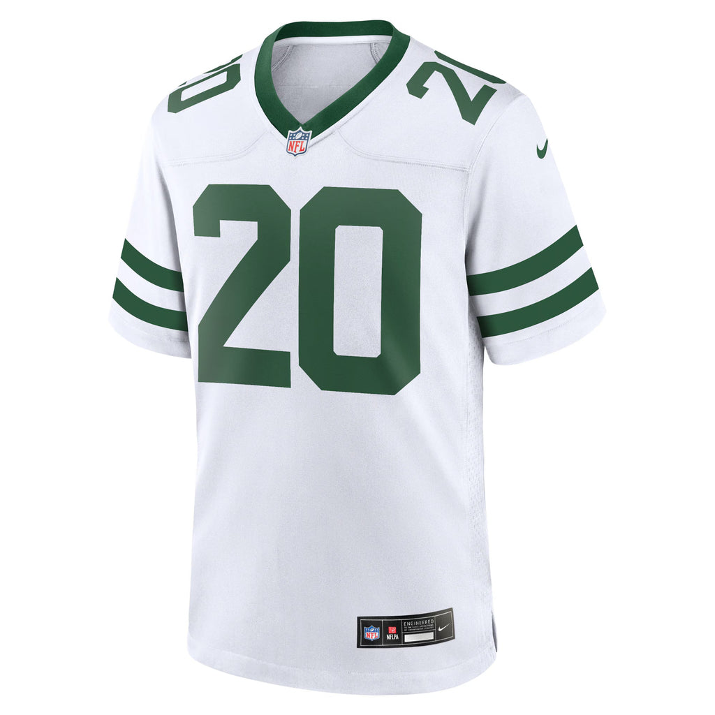 New York Jets Breece Hall Legacy White Game Jersey