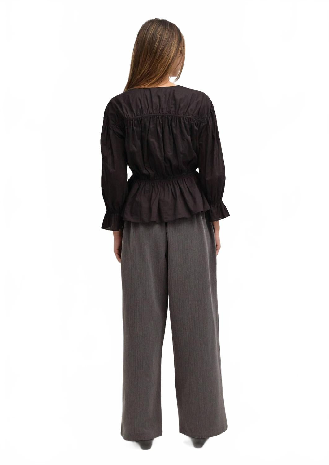 Selina Top In Black