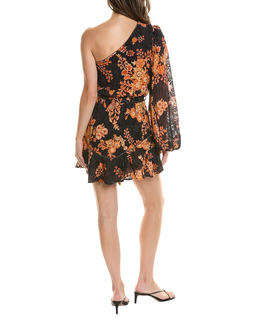 Hemant & Nandita One-Shoulder Mini Dress