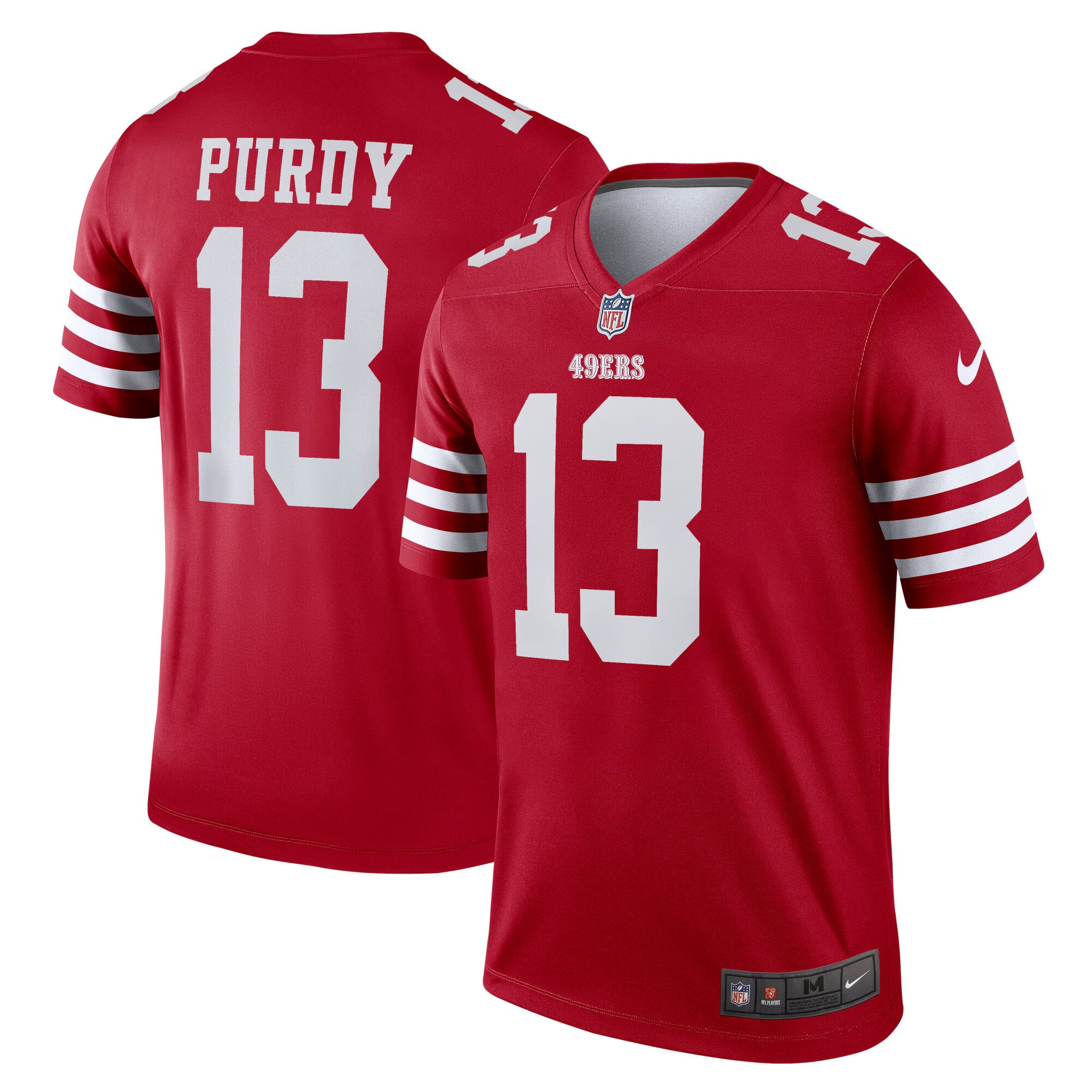 San Francisco 49ers Brock Purdy Scarlet Legend Player Performance Top