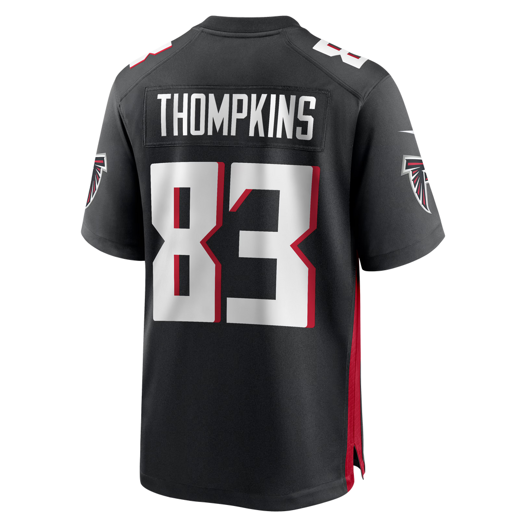 Atlanta Falcons Deven Thompkins Black Team Game Jersey