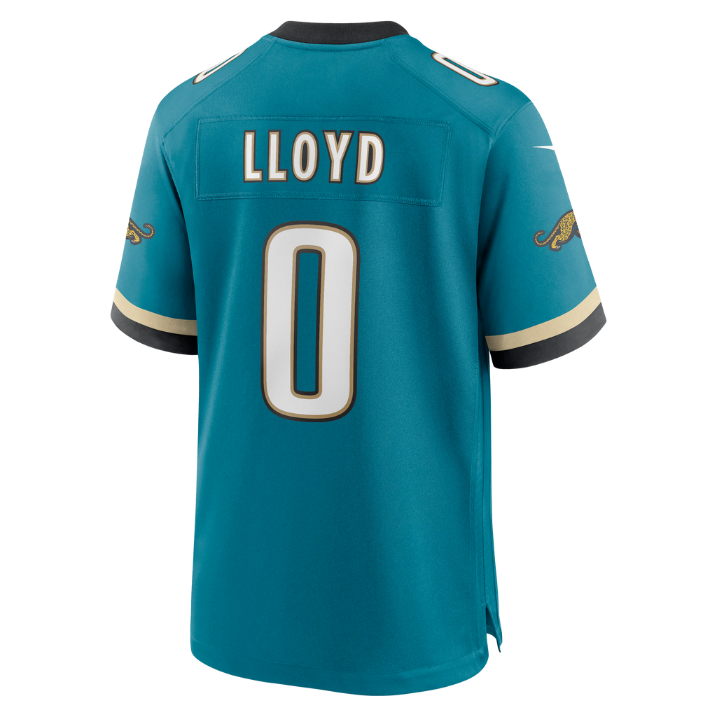 Jacksonville Jaguars Devin Lloyd Teal Alternate 2 Prowler Throwback Game Jersey