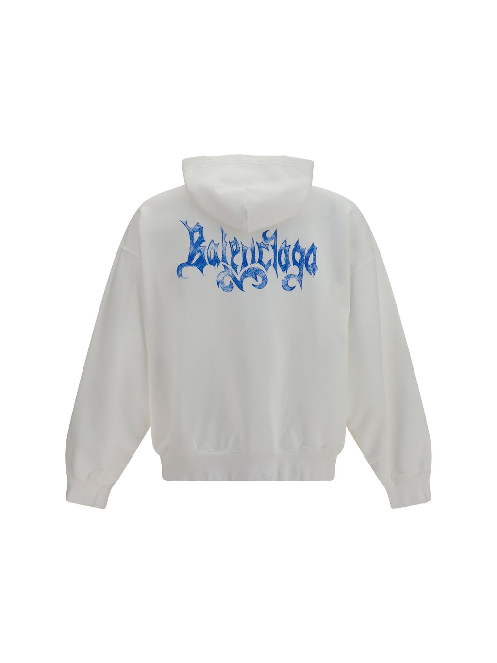 Balenciaga Men Sketchy Zip Hoodie