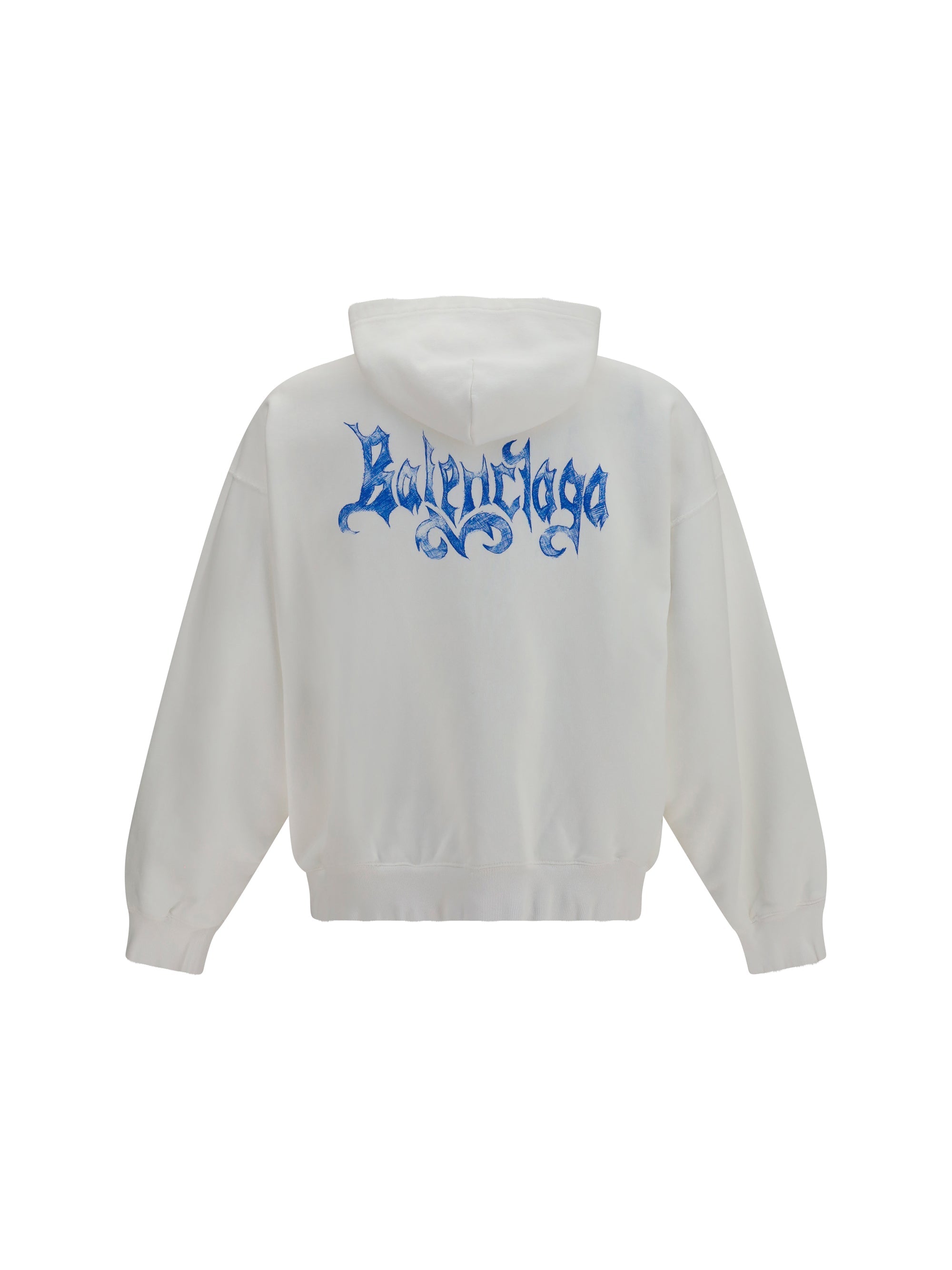 Balenciaga Men Sketchy Zip Hoodie