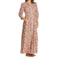 Eliot Maxi Dress In Vino Daisies