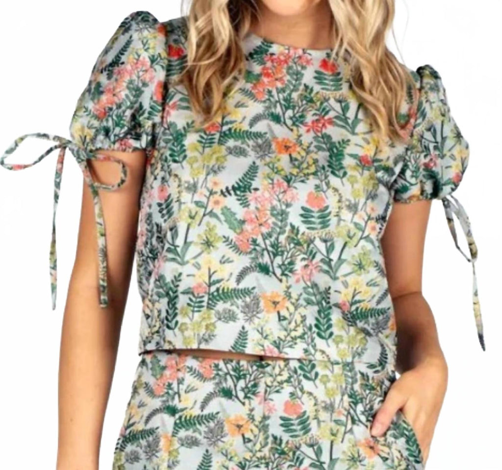 Jacquard Cassandra Top In Multi