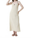 Aria Mai Dress In Beige