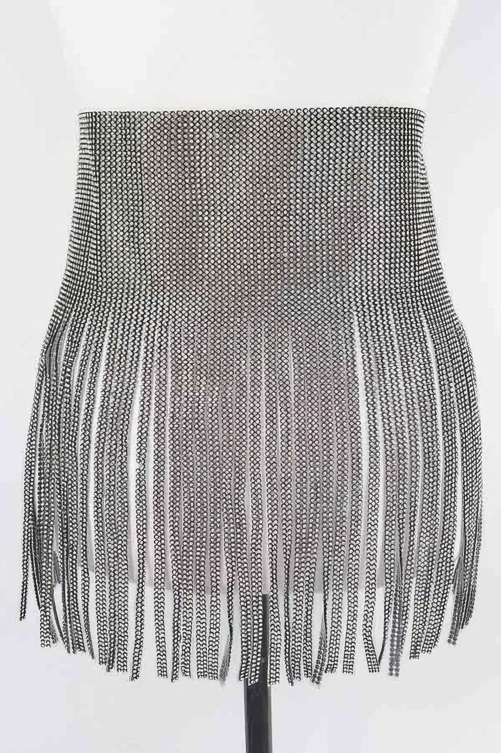 Rhinestone Fringe Belt