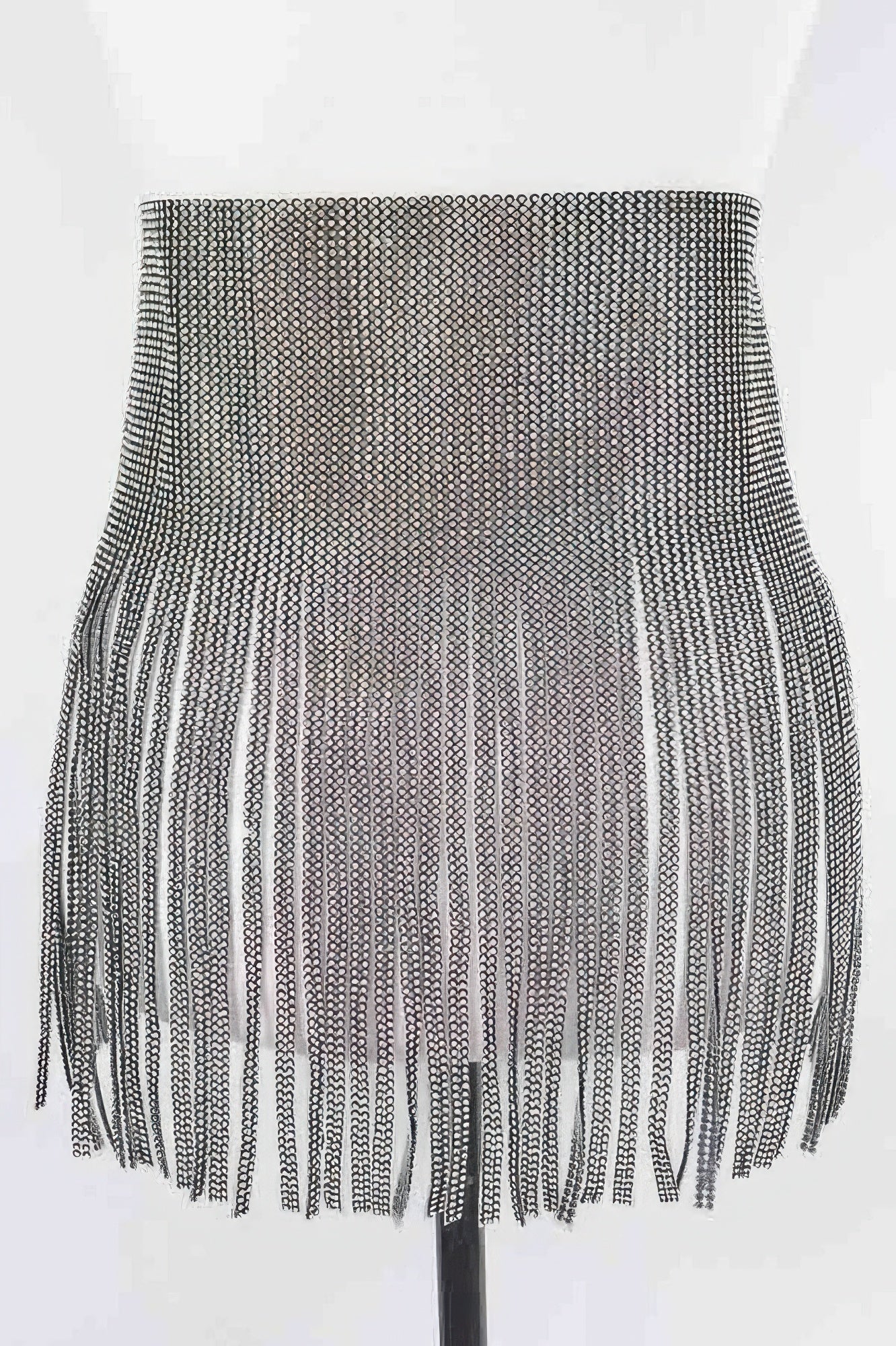 Rhinestone Fringe Belt