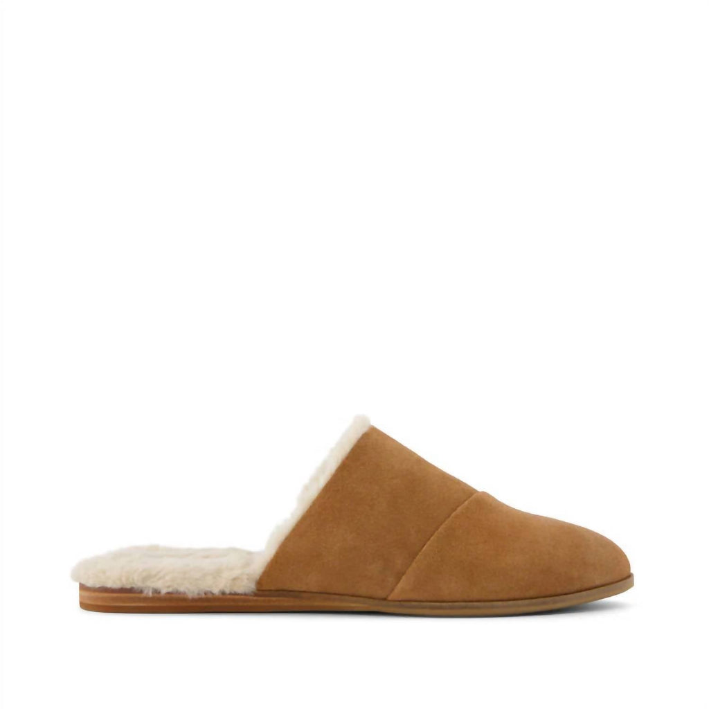 Women's Jade Mule In Cozy Brown