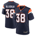 Denver Broncos Jaleel McLaughlin Navy Alternate Game Jersey
