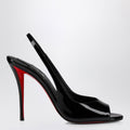 Christian Louboutin Sofia Z Slingback Pumps In Black Patent Leather Women
