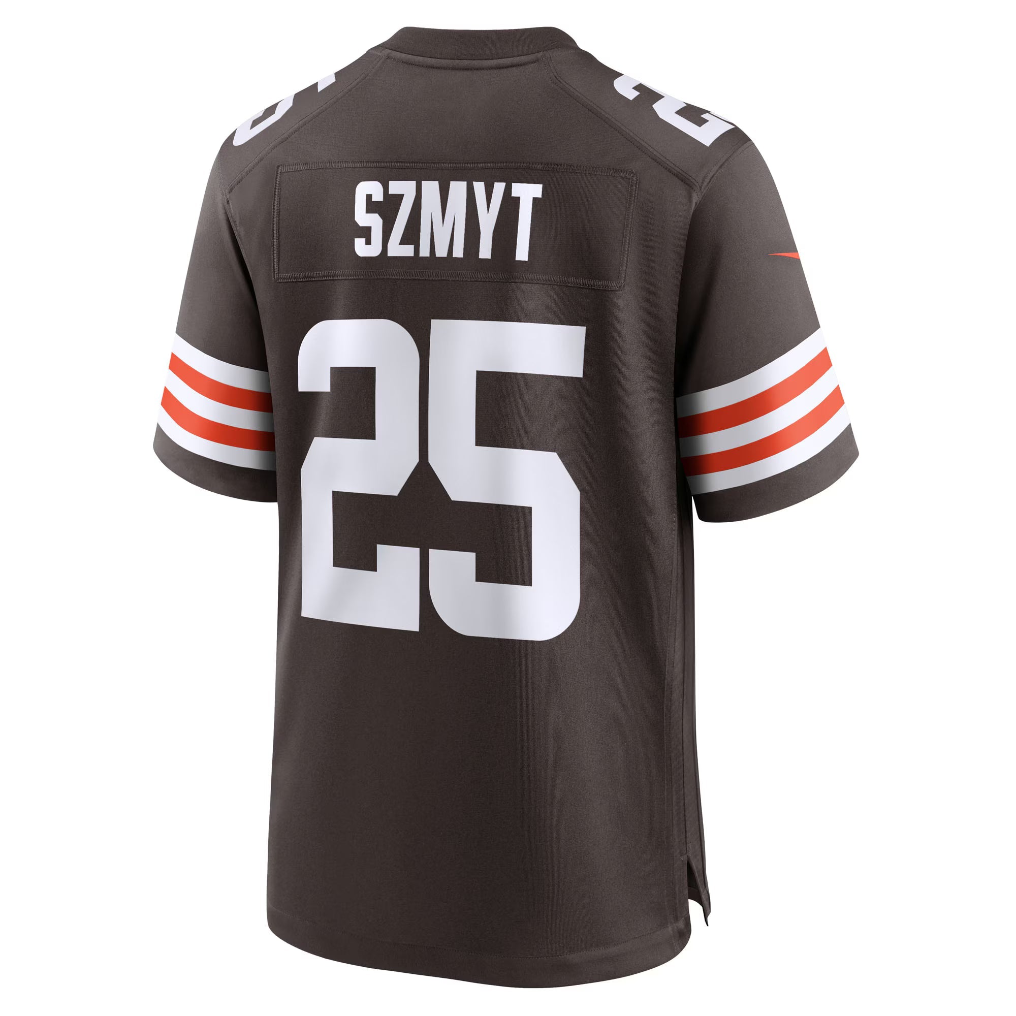 Cleveland Browns Andre Szmyt Brown Team Game Jersey